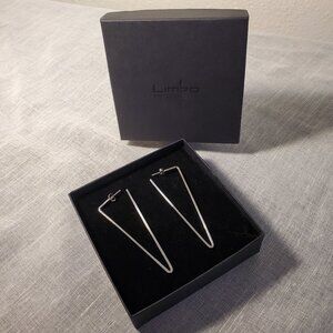 Limbo Sterling Silver Zama Peek Large Stud Earrings